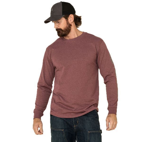 Лонгслів Carhartt Signature Sleeve Logo LS Shirt Iron Ore Heather