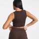 Топ Puma Classics Cut Out Rib Top Dark Chocolate 537441 03