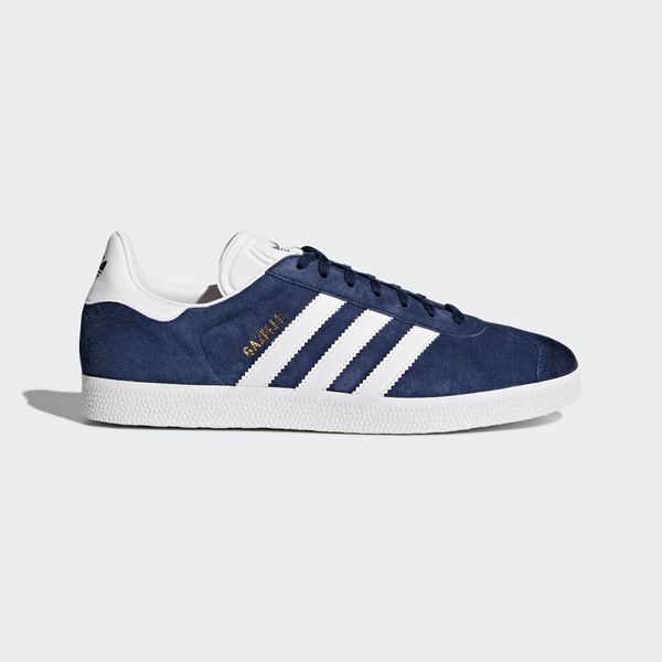 Кеди Adidas Originals Gazelle Collegiate Navy White Gold Metallic BB5478