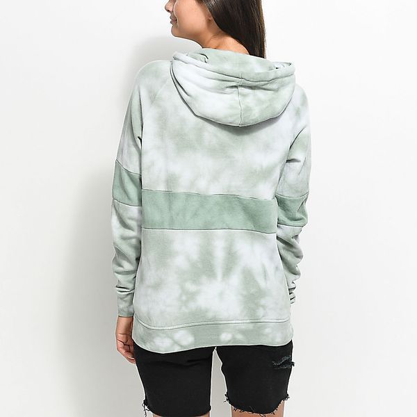 Худі Zine Tyree Colorblock Jade Tie Dye Hoodie 0001604 фото