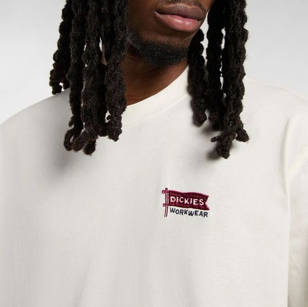 Футболка Dickies Flag light weight t-shirt Beige