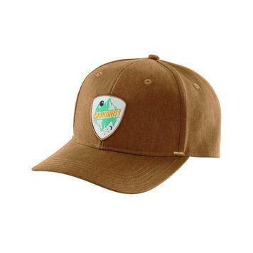 Кепка Carhartt Canvas Outdoor Patch Snap-Back Hat Brown