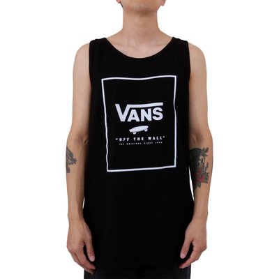 Майка Vans Print Box Tank Top Black Ballad Blue