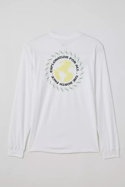 Лонгслів The North Face Exploration For All Long Sleeve Tee White
