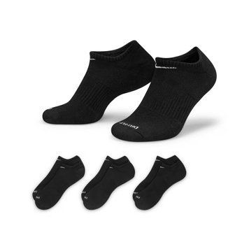 Шкарпетки Nike Training Everyday Plus Cushioned 3-pack sneaker socks black (Комплект)