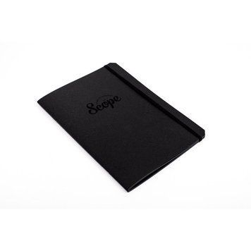 Блокнот Scope Invisible Black A6