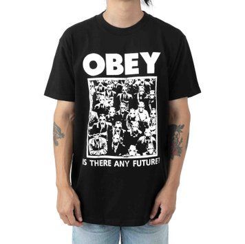 Футболка OBEY Is There Any Future T-Shirt Black