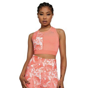 Майка Puma Georgia Peach Untamed Cropped Training Tank