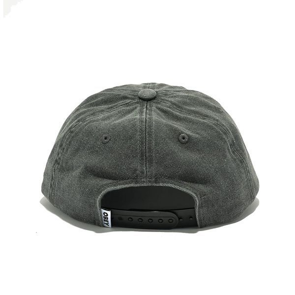 Кепка OBEY Studio Black Pigment Dye Snapback Hat