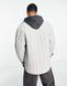 Куртка River Island Studio quilted shirt jacket stone