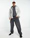 Куртка River Island Studio quilted shirt jacket stone