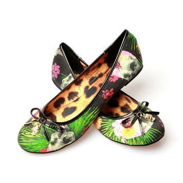Балетки Iron Fist Reina Muerte Ballerina Flat Black