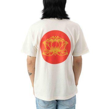 Футболка OBEY Lotus Flower T-Shirt Cream