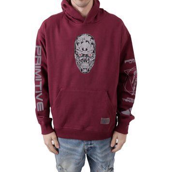 Худі Primitive x Terminator Skynet Pullover Hoodie Burgundy