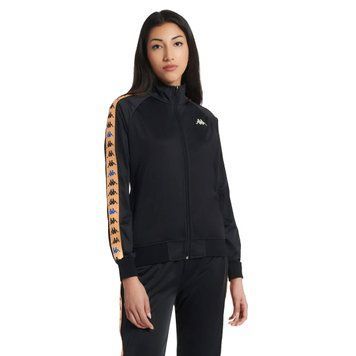 Куртка Kappa 222 Banda Faratsiho Track Jacket Black Smoke