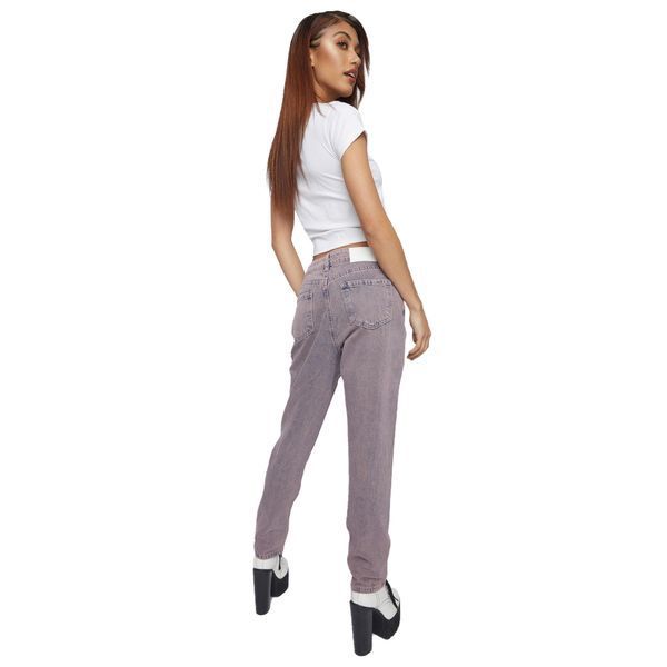 Джинси Glamorous Pink Tint High Waist Denim Jeans