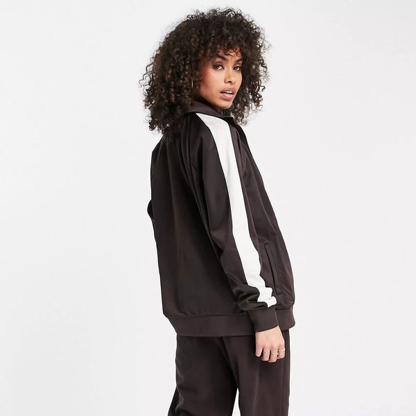 Куртка FILA Unisex Ray Side Panel Track Top Marshmallow Coffee Bean