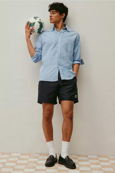Шорти Umbro Checkerboard Patterned Short Black