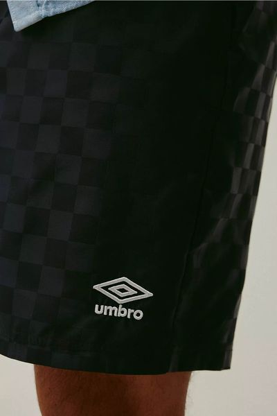 Шорти Umbro Checkerboard Patterned Short Black