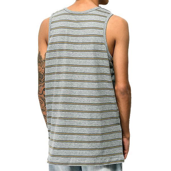 Майка Zine Rounder Striped Grey Tank Top 0000351 фото