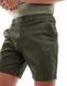 Шорти Asos Design slim chino shorts mid length dark khaki