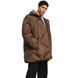 Куртка Asos Design oversized quilted puffer jacket brown