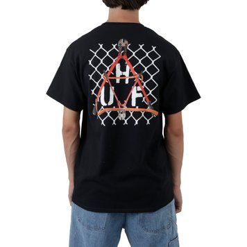 Футболка HUF Trespass Triangle T-Shirt Black