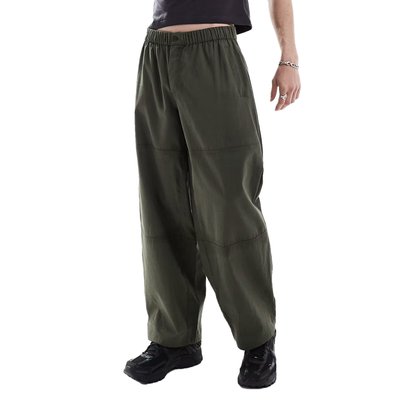 Штани Collusion relaxed skater pants olive