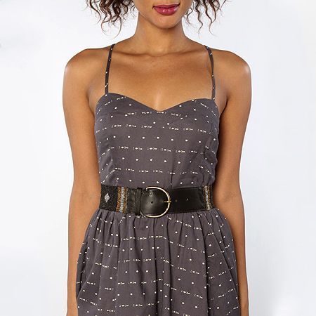Ремінь OBEY Spellbinder Beaded Leather Belt