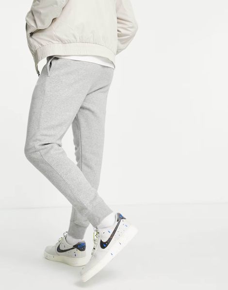 Спортивні штани Nike Club cuffed sweatpants gray heather