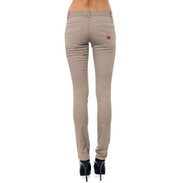 Штани Dickies 5pkt Skinny Stretch Twill Pant Khaki
