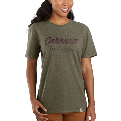 Футболка Carhartt Loose Fit HW Crafted Graphic T-Shirt Basil Heather