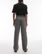 Джинси Topshop straight leg pinstripe pants brown
