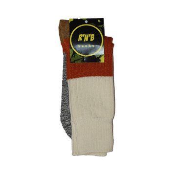 Шкарпетки Rainbow Socks Snowy Grey Orange White