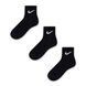 Шкапетки Nike Training Everyday Cushioned 3 pack ankle sock black (Комплект)