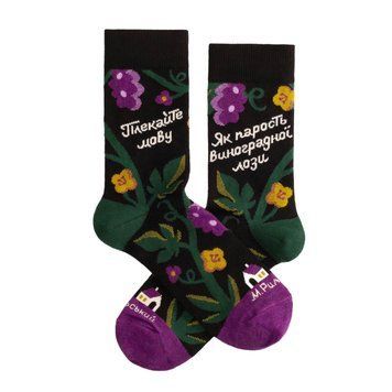 Шкарпетки Dodo Socks Пара Плекайте мову