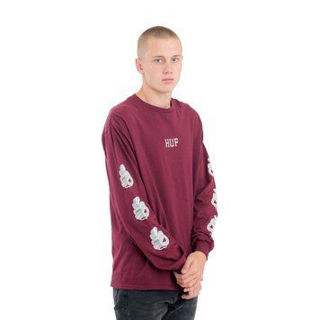 Лонгслів HUF Ambush LS Shirt Maroon