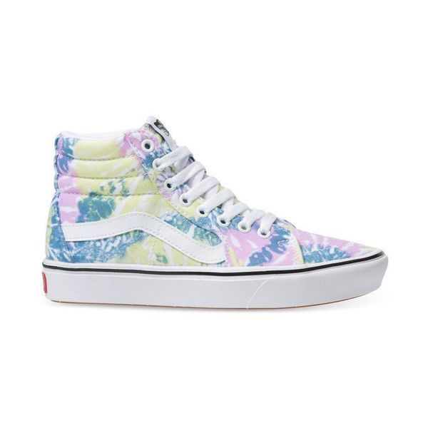 Кеди Vans Sk8-Hi Tie-Dye ComfyCush Orchid True White