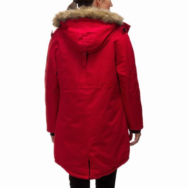 Парка зимова 82 Degrees Fahrenheit Drawstring Waist Parka Red