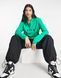 Топ FILA ribbed varsity rugby top green