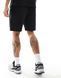 Шорти Bershka waffle textured shorts black