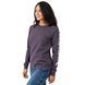 Лонгслів Carhartt WK231 Workwear Sleeve Logo LS Shirt Nocturnal Haze Heather Dusk Purple