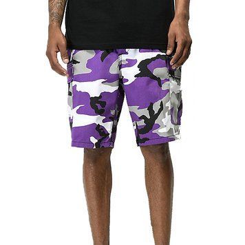 Шорти Rothco BDU Combat Shorts Violet Camo