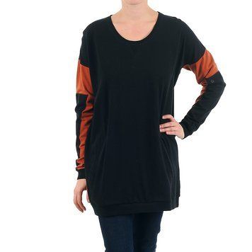 Світшот Nikita Boxy Crew Jet Black