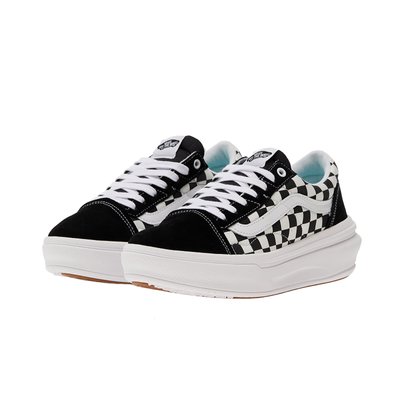 Кеди Vans Old Skool Overt CC checkerboard black and white