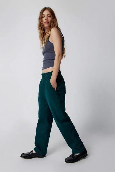 Штани Dickies High-Waisted Ankle Pant Dark Green
