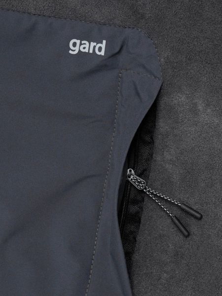 Худі Gard Microfleece На Блискавці Зі Вставками Темно-Сірий