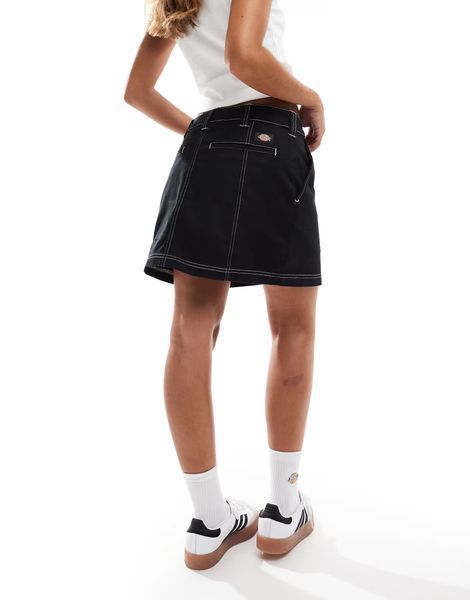Спідниця Dickies meriden mini skirt black