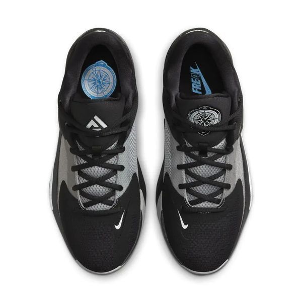 Кросівки Nike Zoom Freak 4 Black White Light Smoke Grey