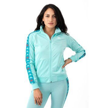 Спортивна куртка Kappa 222 Banda Faratsiho Track Jacket Peacock